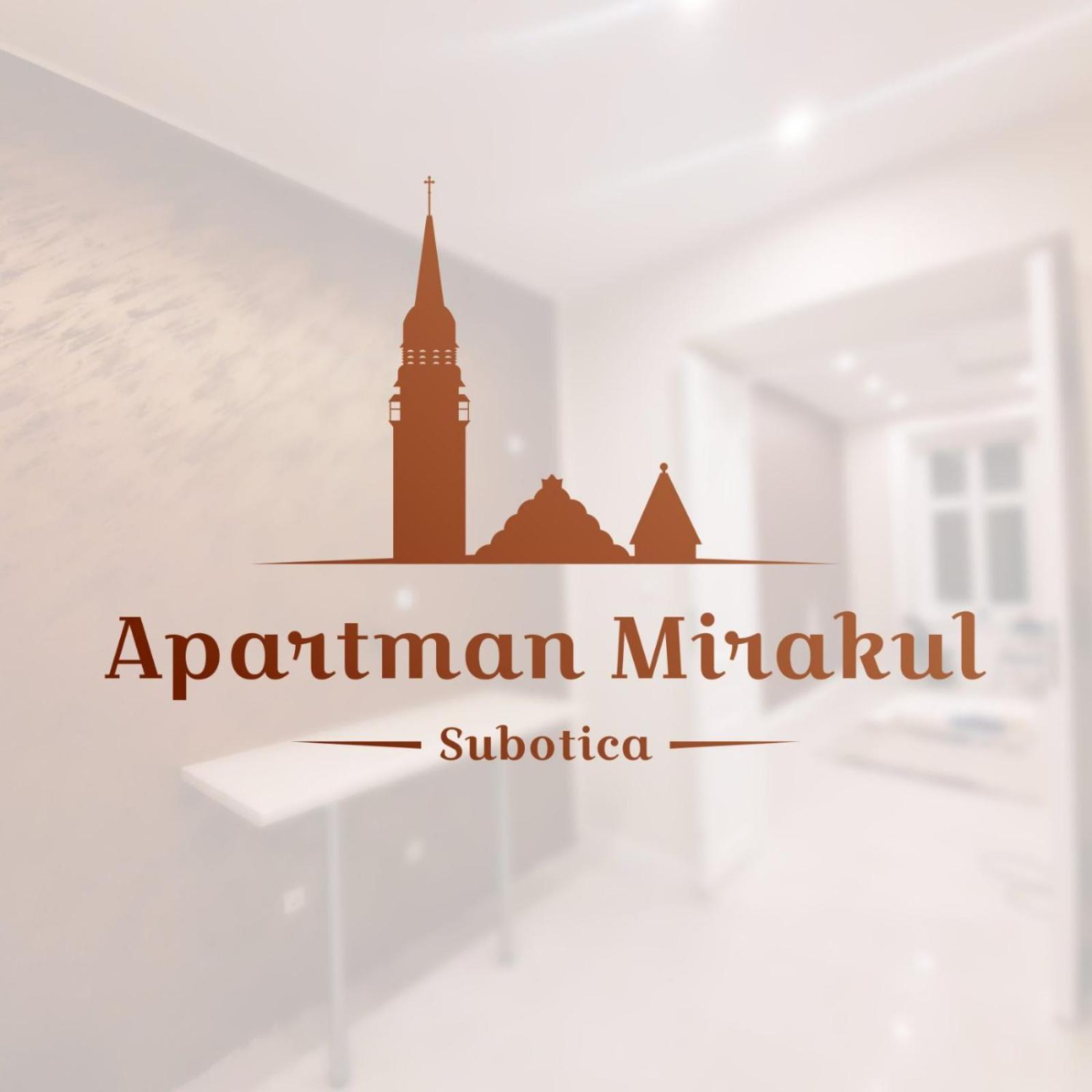 Apartman Mirakul Subotica Exteriör bild